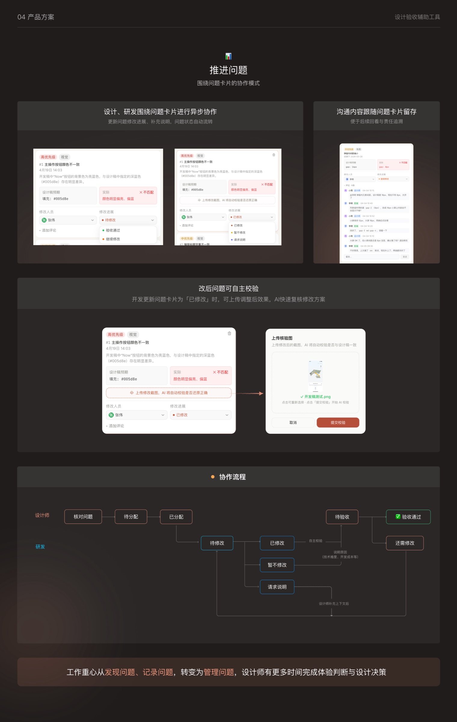 设计验收辅助工具