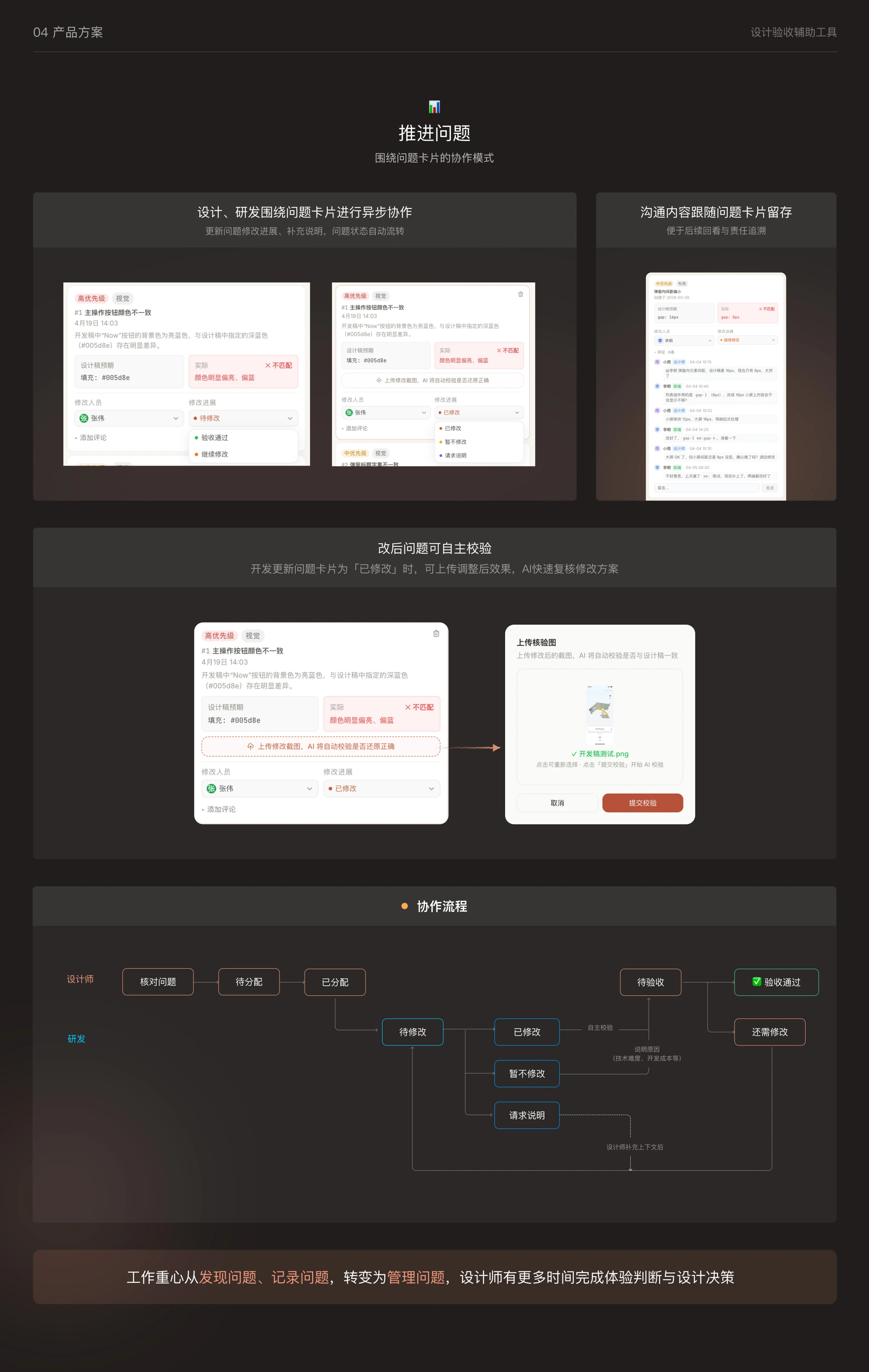 设计验收辅助工具
